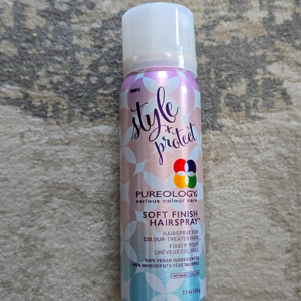 Pureology Style + Protect Soft Finish Hairspray 2.1 oz